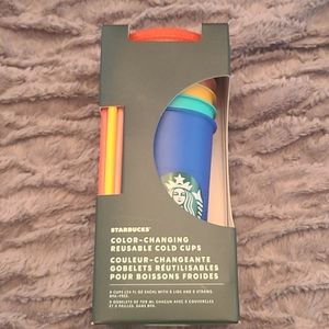 2020 Starbucks Pride Color Changing Cup Set